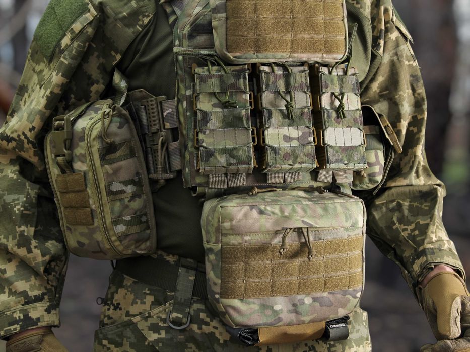 Напашник під балістичний пакет мультикм / піксель / олива / койот