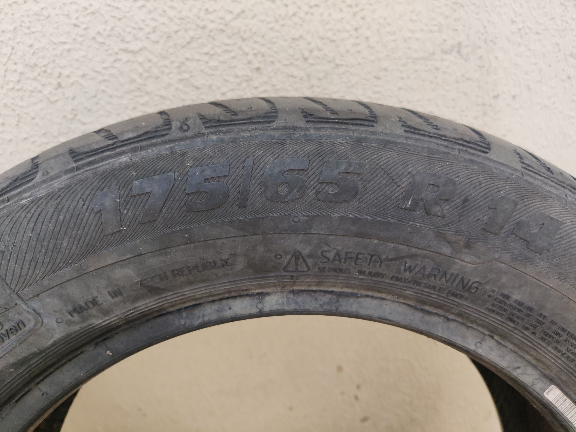 Roda jante -  3 pneus usados para utilização como suplente