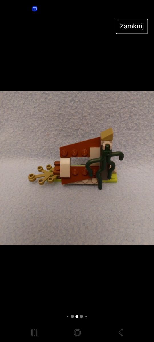 LEGO NINJAGO 70624 CYNOBROWY NAJEŹDŹCA. Kompletny zestaw.  pudełko