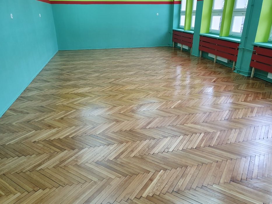 CYKLINOWANIE BEZPYŁOWE PARKIETU Renowacja Podłogi Drewnianej i Schodów