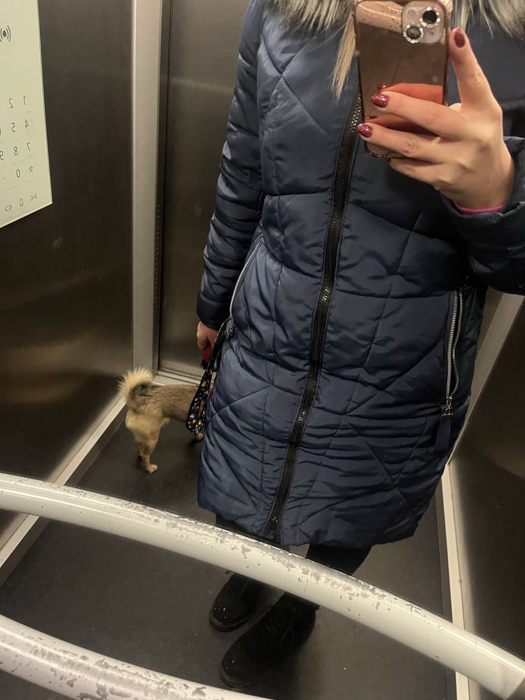 Kurtka zimowa dluga Monnari