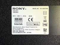 Uszkodzony tv telewizor Sony 65" KD-65XG7096 na części