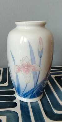 Wazon japoński porcelanowy japońska porcelana Japan vintage botanika