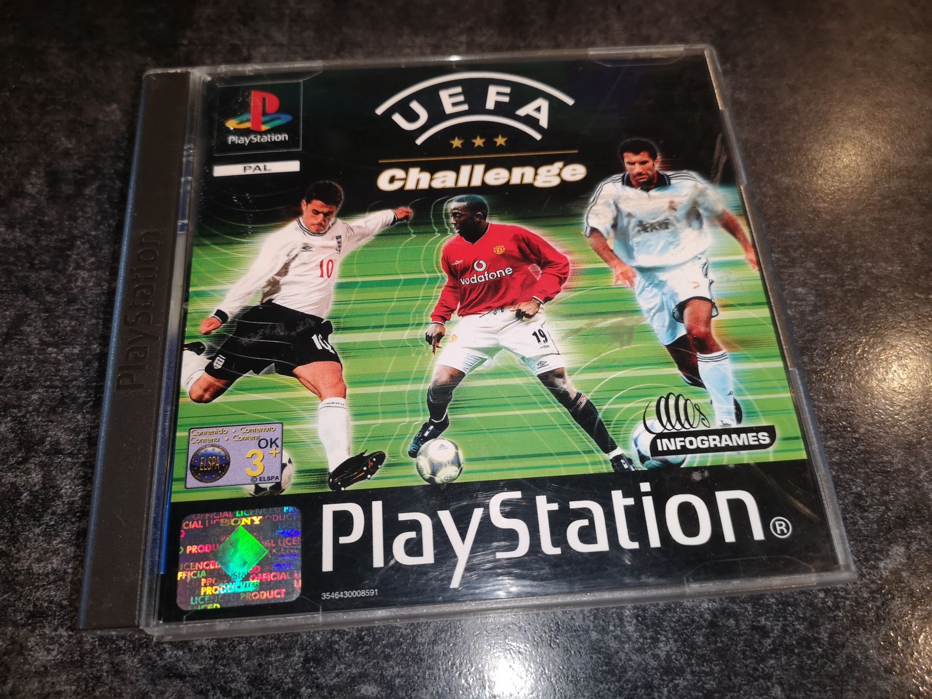 UEFA Challenge PSX PS1 gra ANG (płyta BDB+) kioskzgrami Ursus