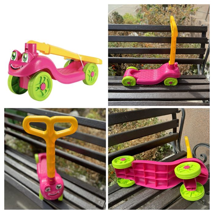 Самокат Технок для дівчинки від 1 року