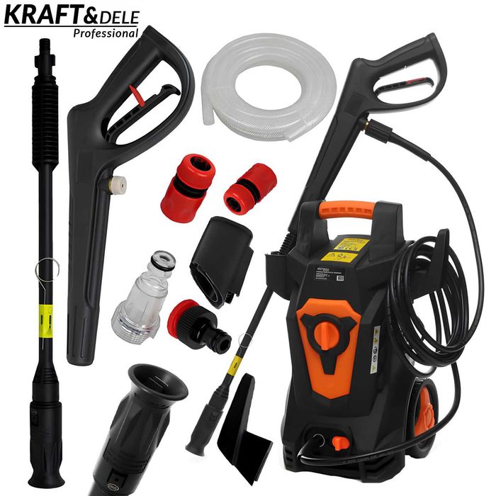 KRAFT&DELE Myjka Ciśnieniowa 2000w 200bar Regulowana Dysza KD447