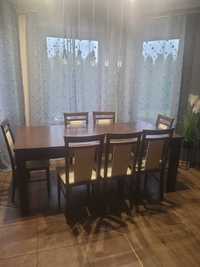 Stół do jadalni z krzesłami