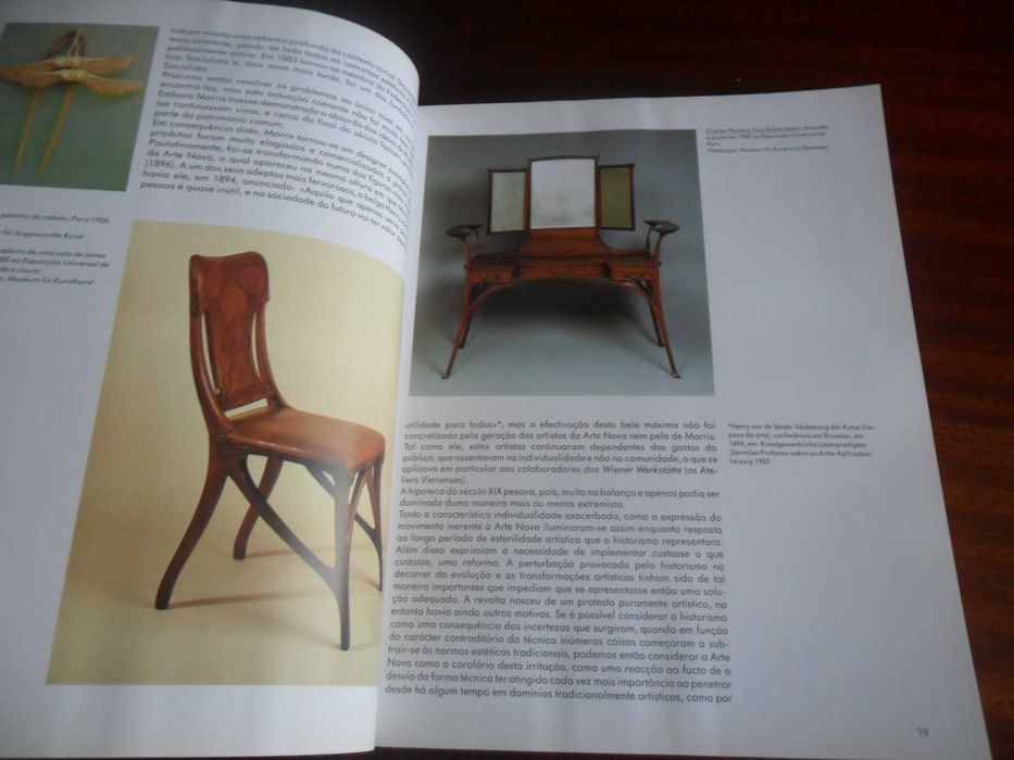 "Arte Nova" de Klaus-Jürgen Sembach - 1ª Edição de 1993