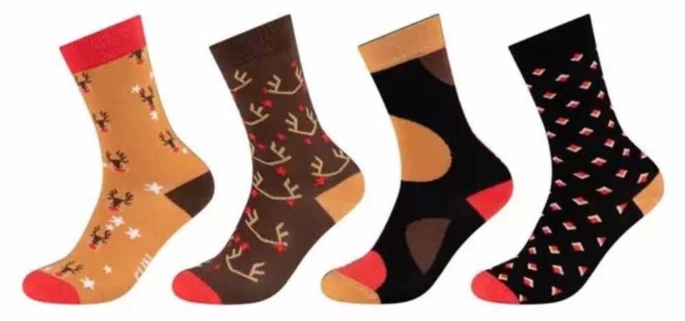 Skarpety skarpetki FUNSOCKS 2 Christmas 4pak