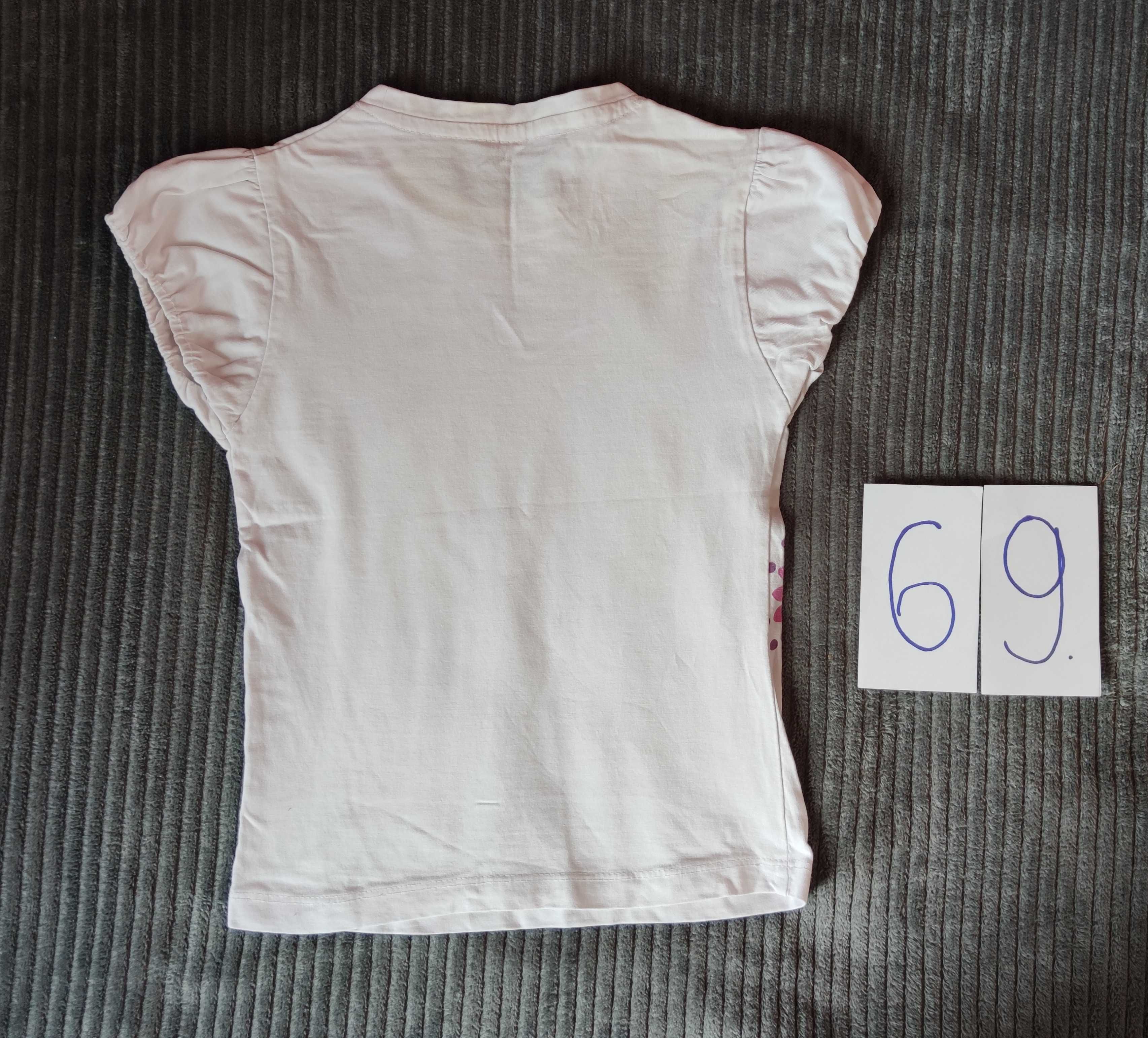 Bluzeczka bawełniana z krótkim rękawem plus druga gratis, rozm. 92/98