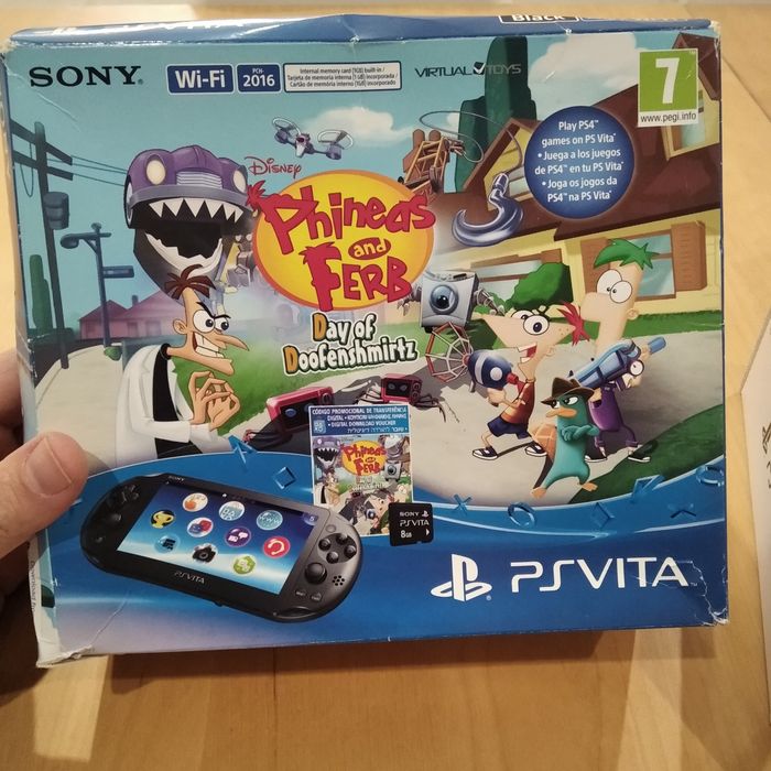 Caixa PS Vita 2000 para colecionadores