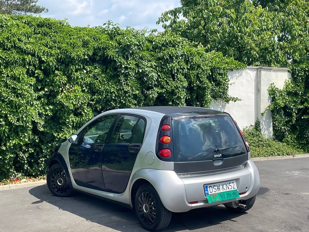 Smart ForFour 1.1B // miejskie // nowe sprzęgło // bdb //