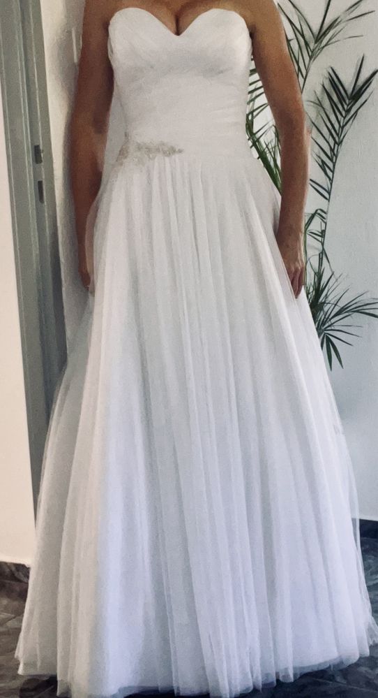 Suknia ślubna biała Vanilla Sposa r. S/M