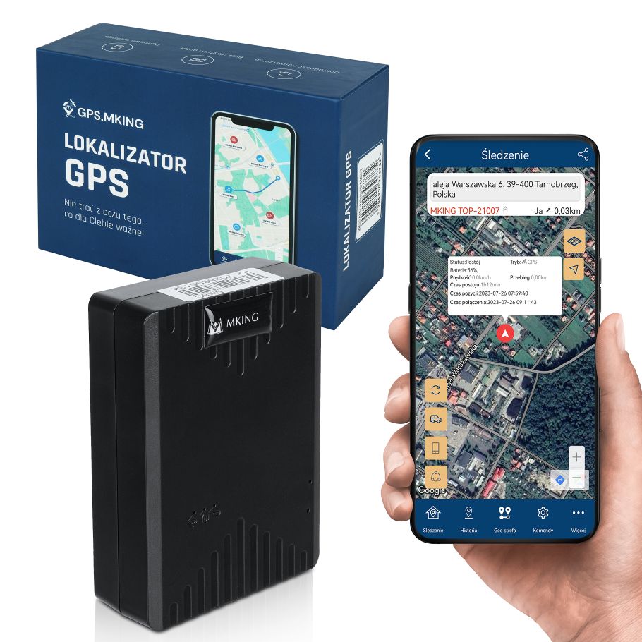 Lokalizator GPS 70 DNI 2G+4GU magnes sledzenie podsluch  MK6C