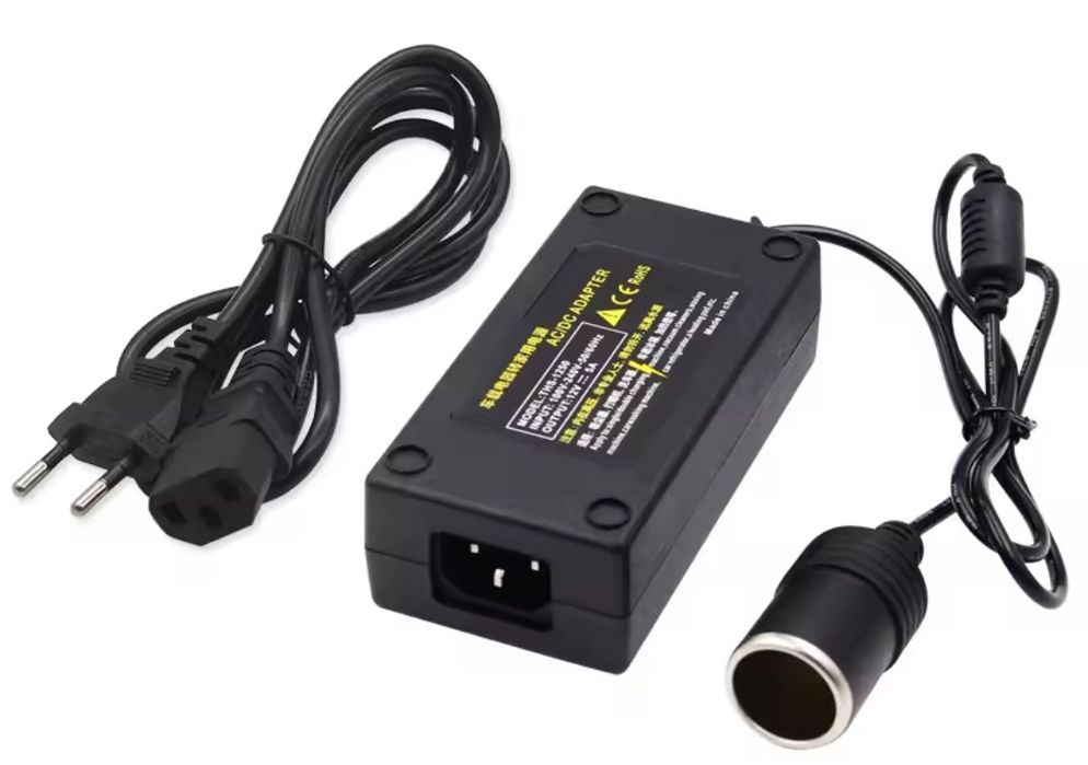 Інвертор перехідник з 220 вольт на 12 в вольт 60 вт