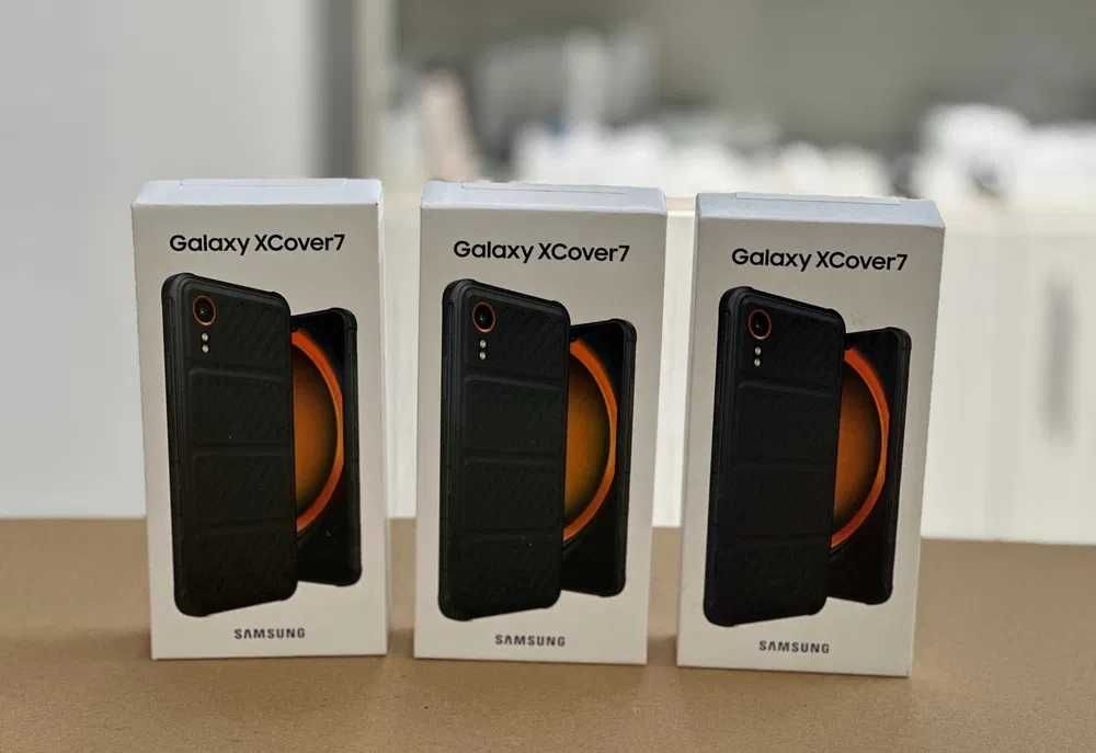 Telefon Samsung Galaxy XCover 7 G556 6/128GB 5G DS Czarny IP68 NÓWKA