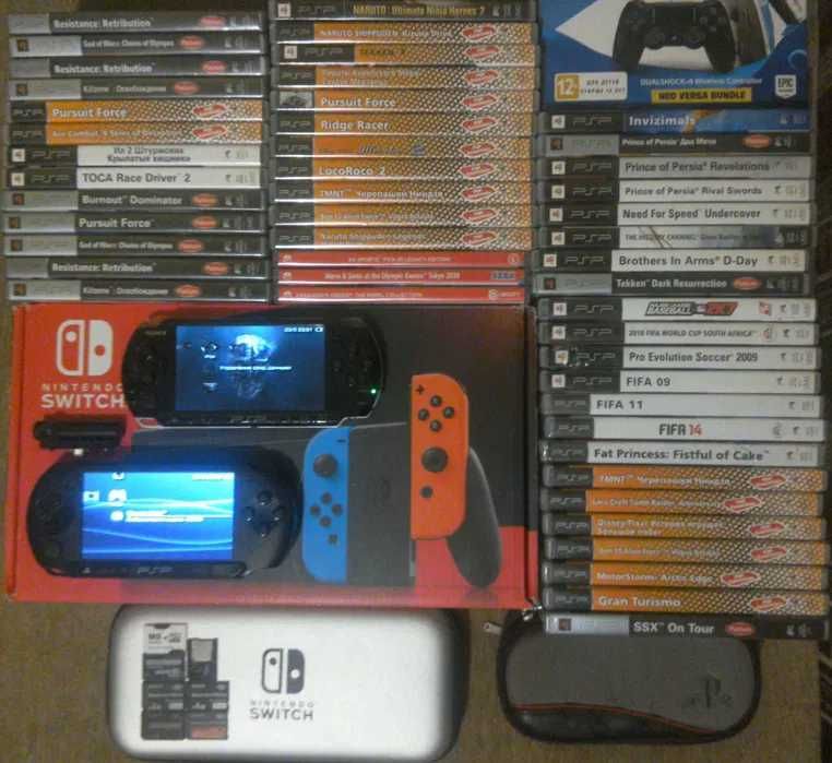 PS4Slim(Лiц.онов.9.00,ОбмiнПриставки/Iгр-GTA5/RDR2/MK/Tekken/NFS/Fifa)