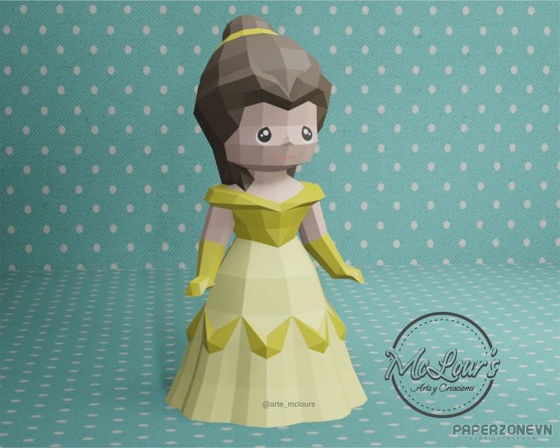 Papercraft Princesas Disney