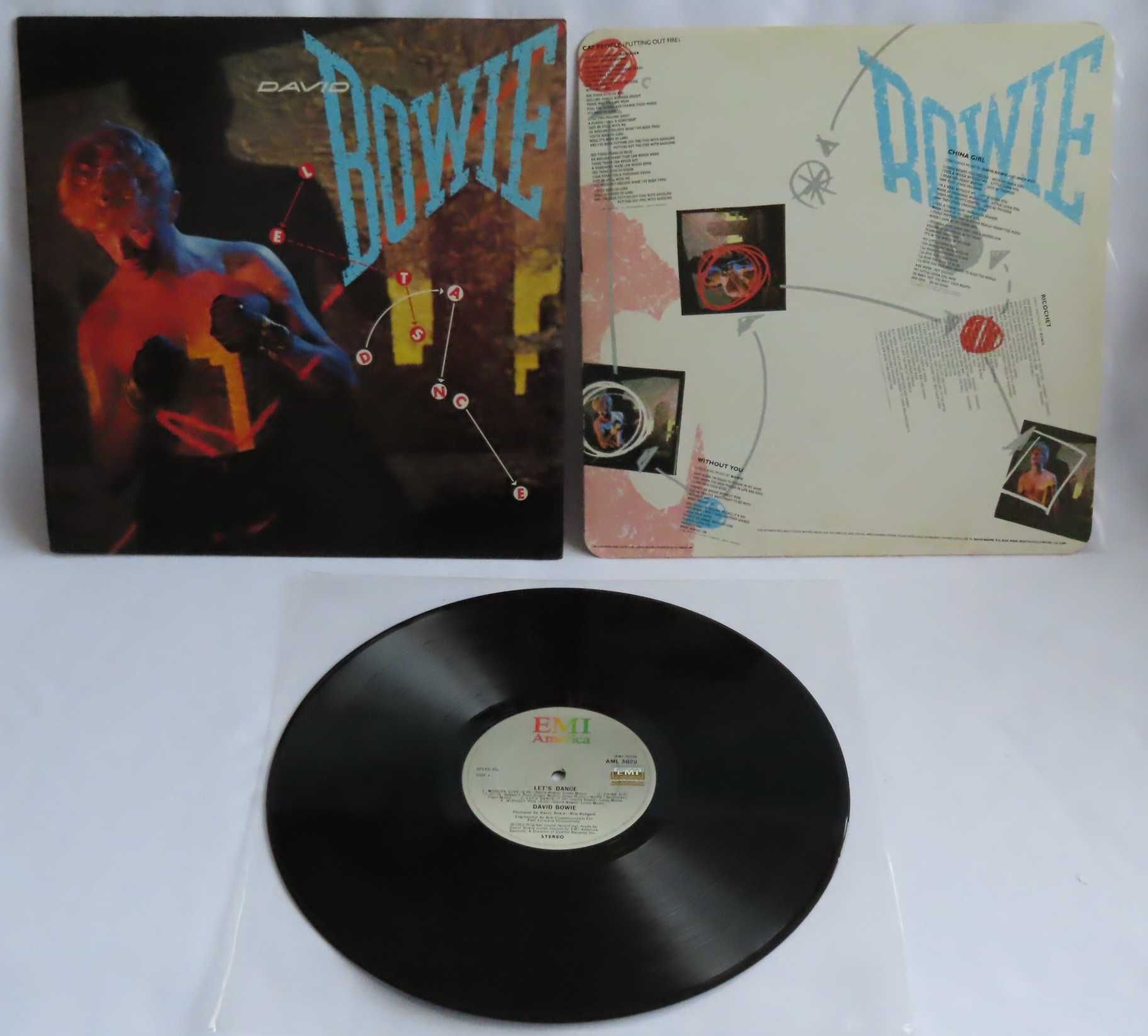 David Bowie Let's Dance LP UK 1983 Британская пластинка EX 1 press
