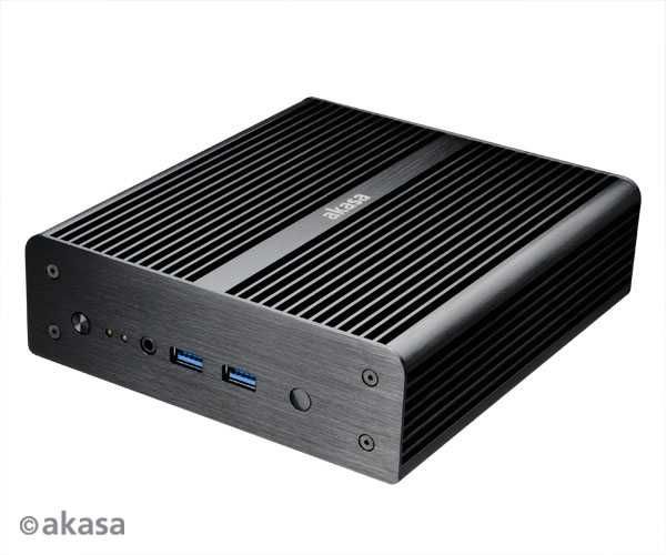 AKASA A-NUC21-A1B / A-NUC21-M1B (Caixa em alumínio sem ventoinha)64551388193027120