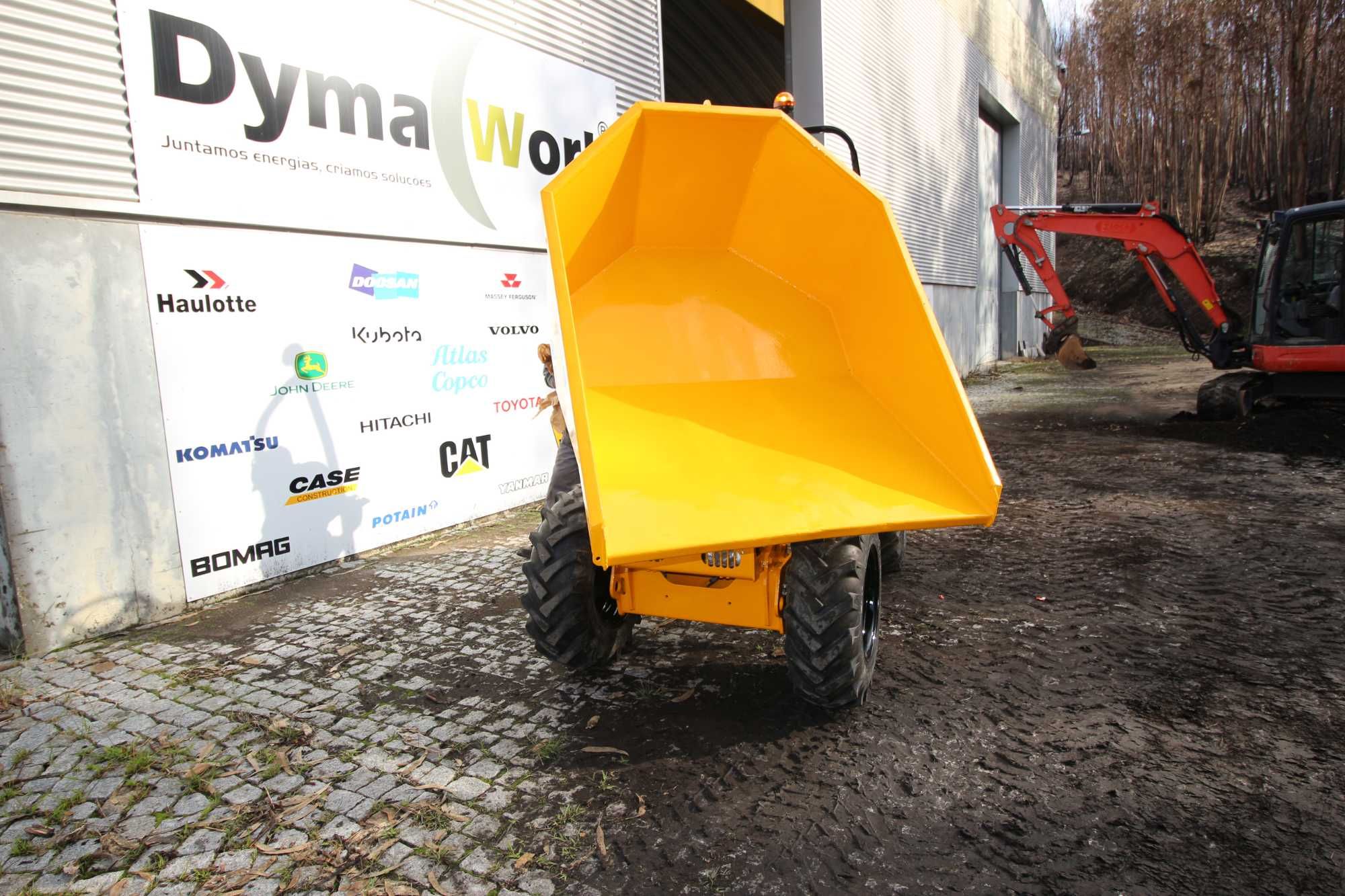 Dumper  todo terreno Thwaites 1.5 Toneladas  (como novo)