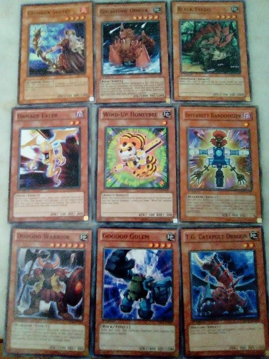 45 Cartas Yu-Gi-Oh! (Comuns)