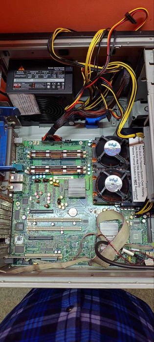 Серверна материнська плата INTEL S5000VSA LGA771 FB-DIMM D52032-701