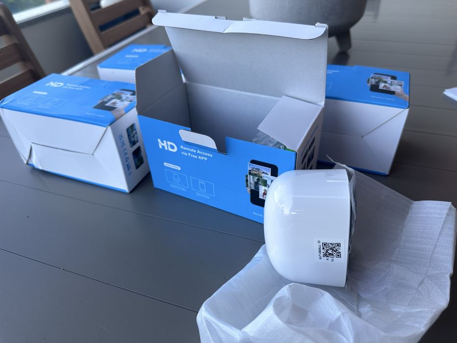 4 cameras witeless à prova de agua wirelless novas