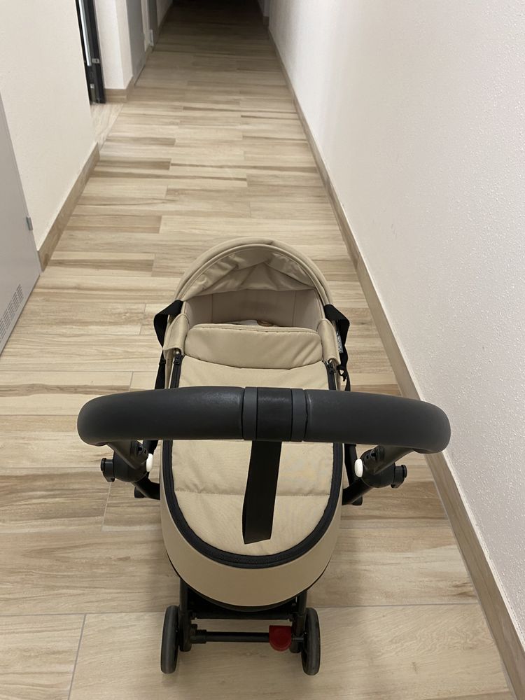 Gondola yoyo babyzen taupe dla noworodka lub niemowlaka