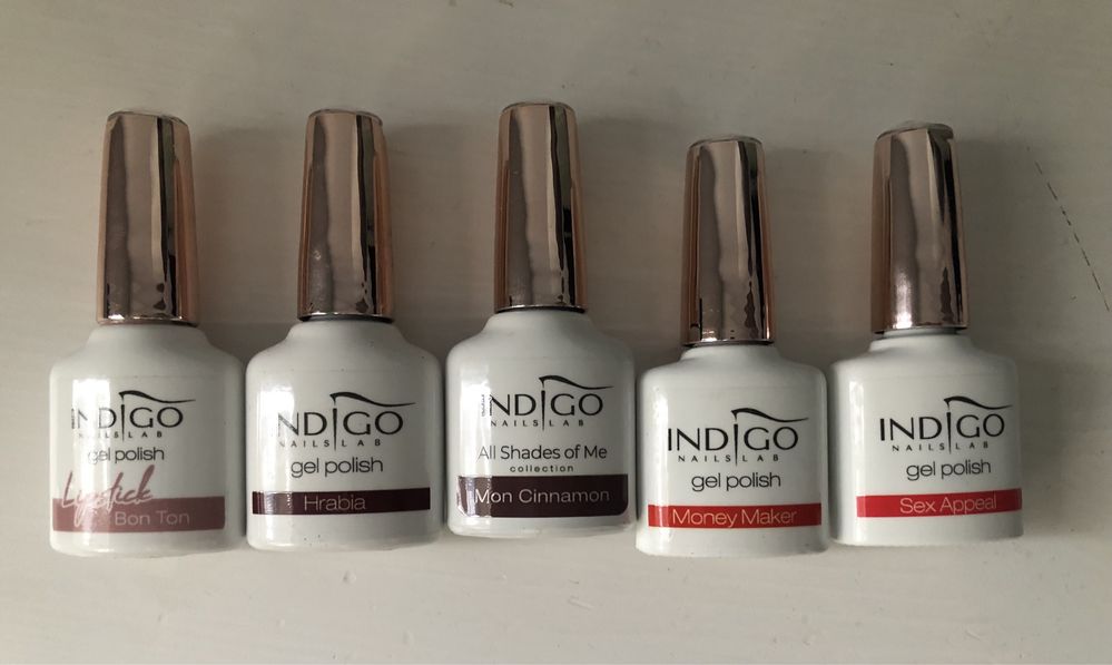 Lakiery Indigo nowe zestaw