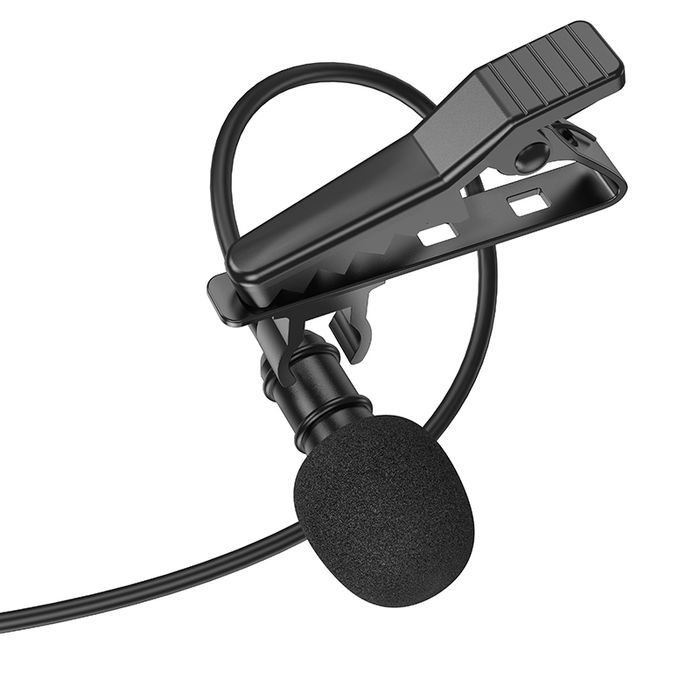 Borofone Mikrofon Krawatowy Bfk11 Elegant Jack 3,5Mm Czarna
