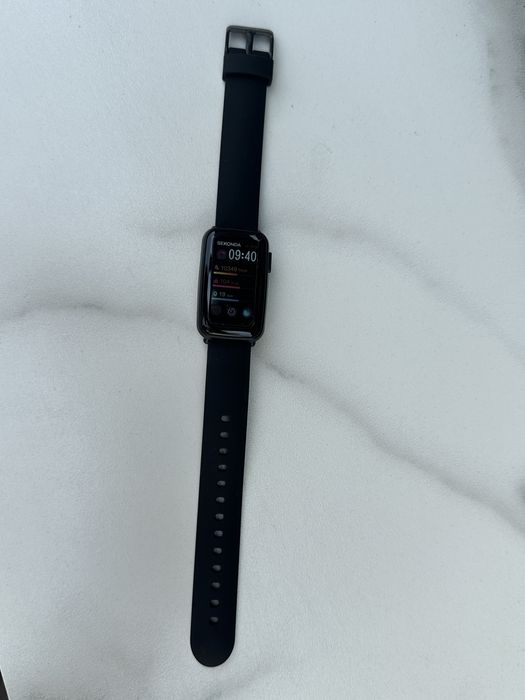 Nowy smartwatch Sekonda Track 26mm czarny silikonowy pasek