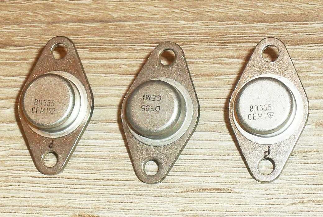 Tranzystor krzemowy BD355 CEMI, 12.5W, 3A, 40V, PNP, TO-66 Retro PRL