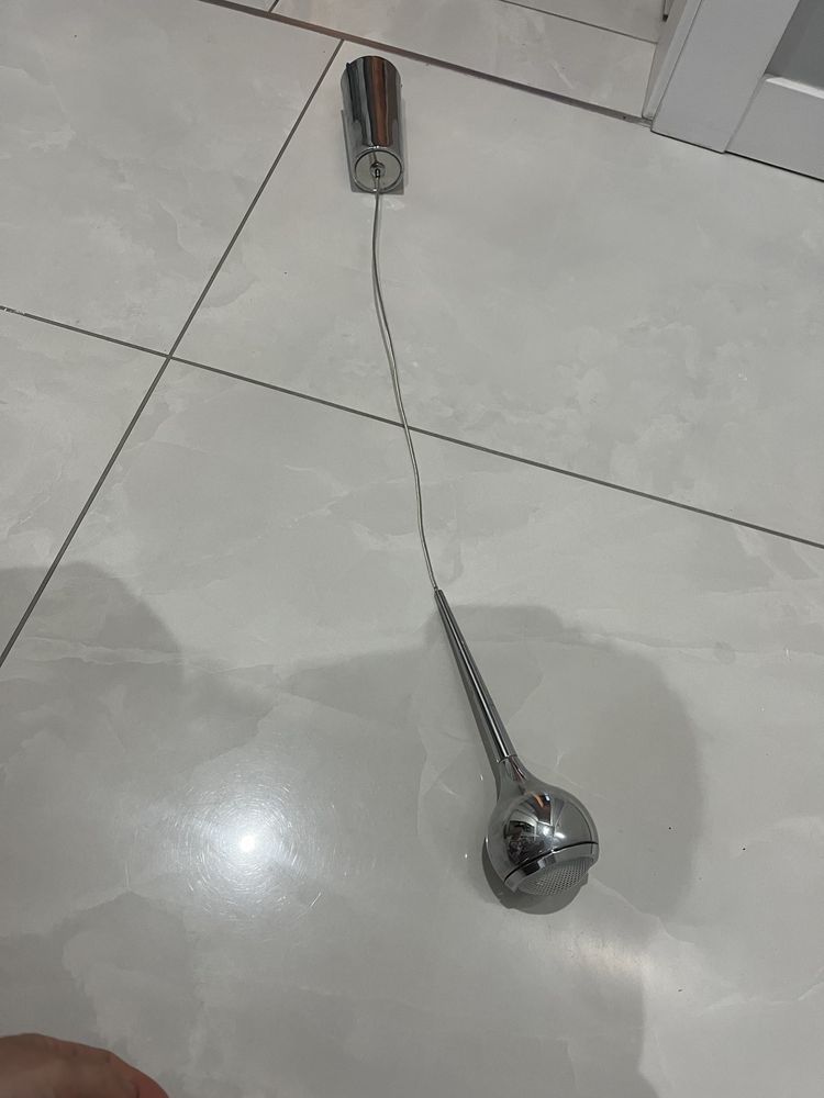 Lampy wiszace srebrne