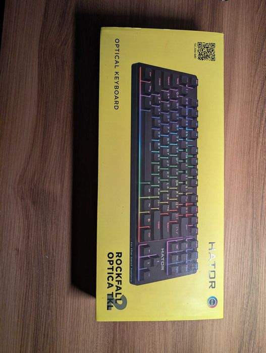 Клавіатура HATOR Rockfall 2 Optica TKL black