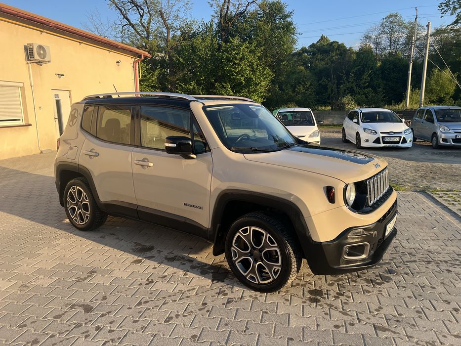 Jeep Renegade Limited 2.4 4x4 • 2015 • Automat • Skóry • Full opcja!