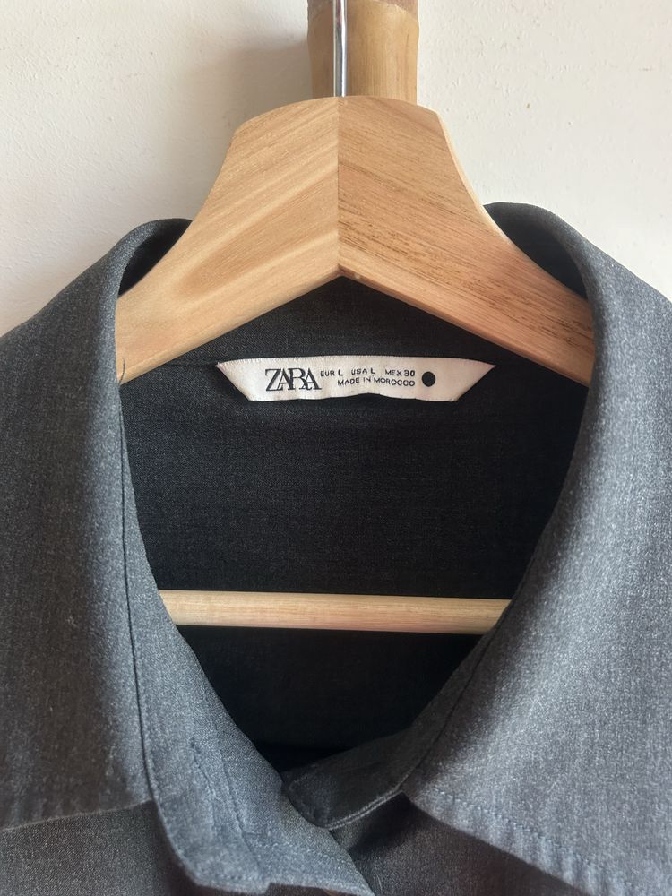 Camisa cinza Zara