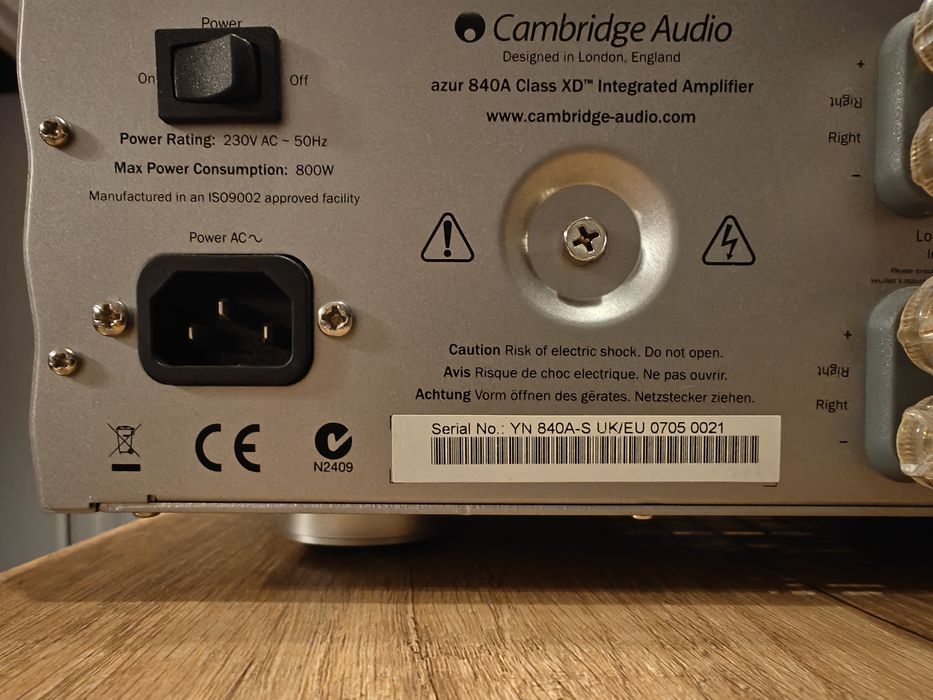 Cambridge Azur 840A wzmacniacz