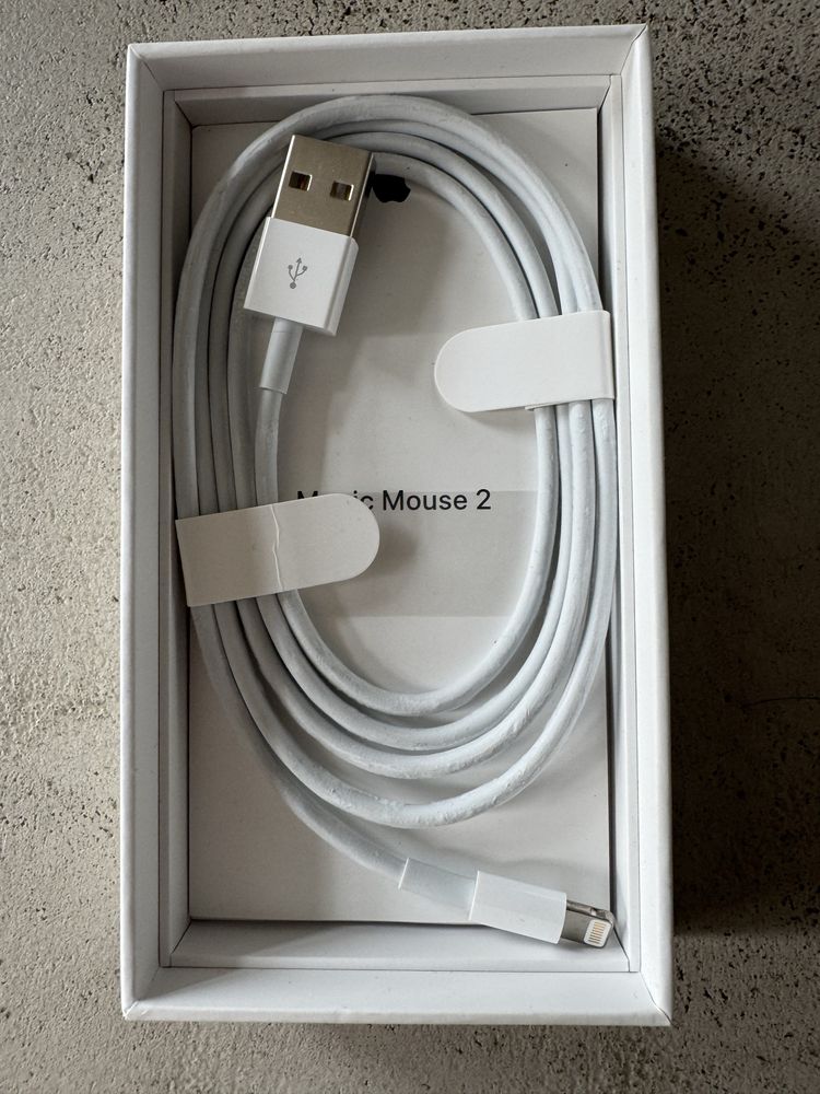 Apple Magic Mouse 2 – model A1657 + oryginalny kabel Lightning!