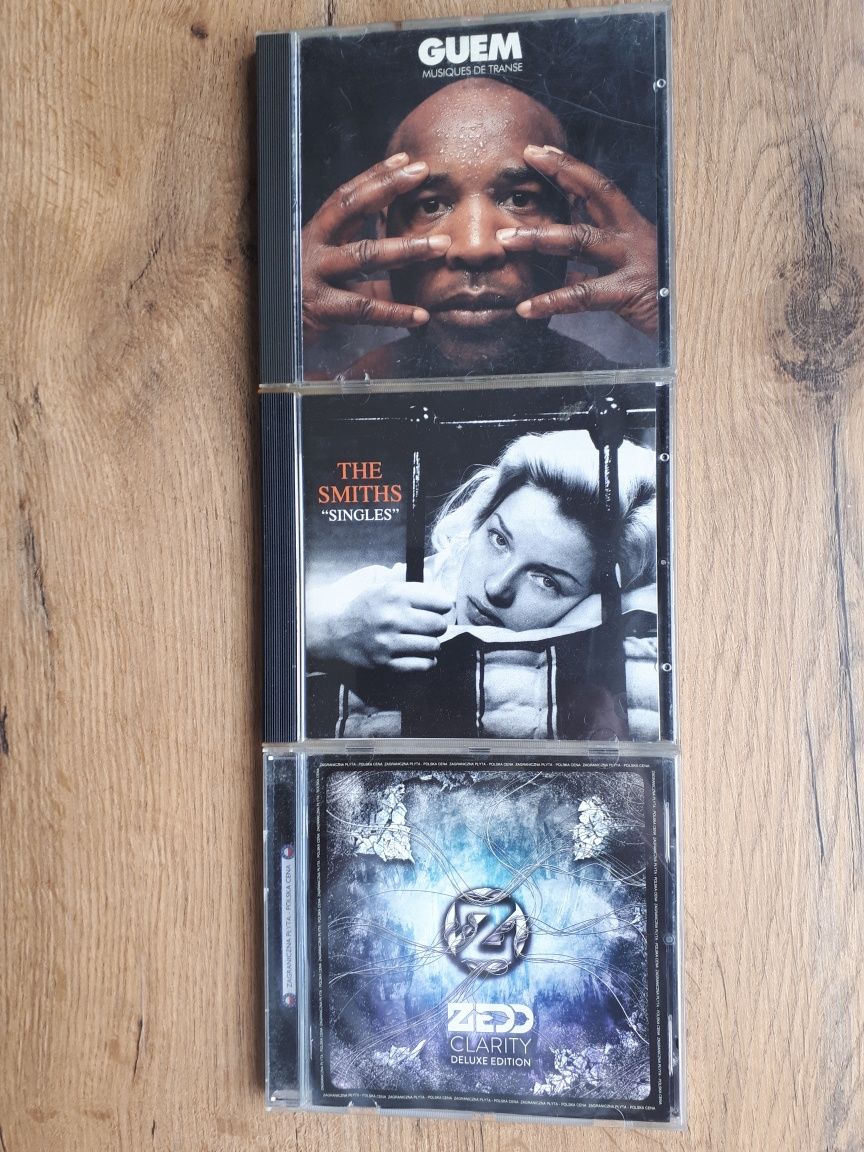3 CD - GUEM , The Smiths , ZEDD . Sprzęt AV . Płyty . Kasety . DVD .