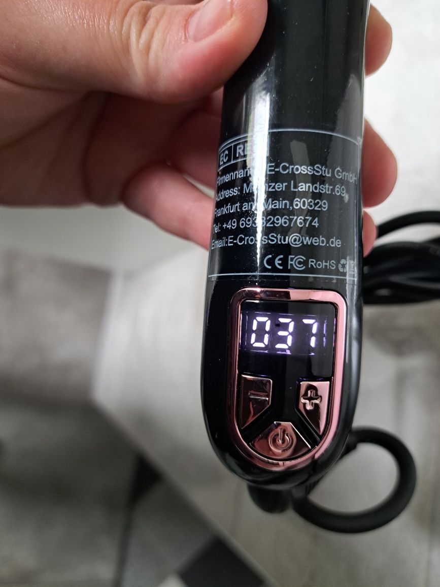 Obrotowa automatyczna lokówka do włosów