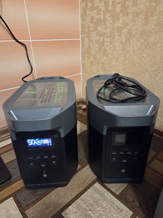 Зарядні станції EcoFlow на 1260 Вт та на 2016 Вт