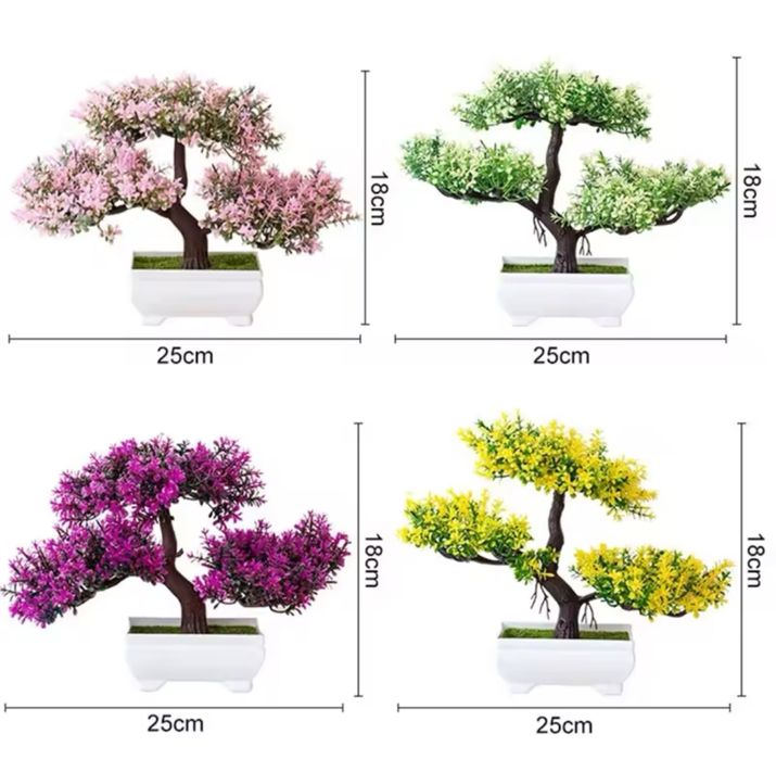Sztuczne drzewko Bonsai w doniczce to elegancka dekoracja do domu