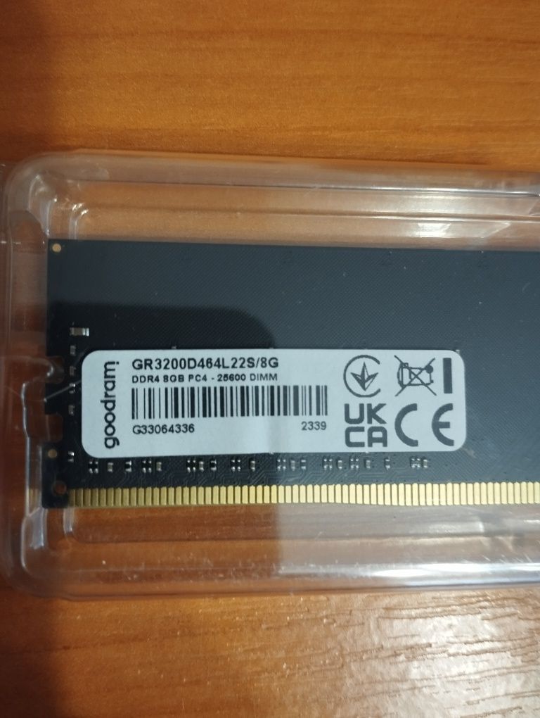 Новая оперативная память для ПК DDR4 GOODRAM 2*8 Gb 3200 Mhz (16 Gb)