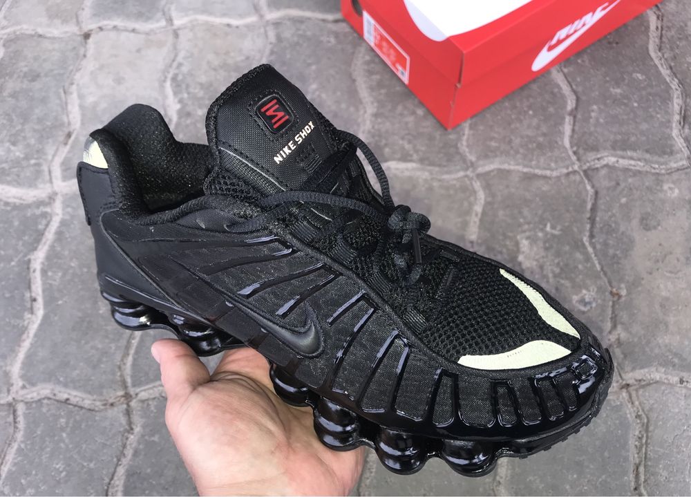 Nike Shox TL black reflective