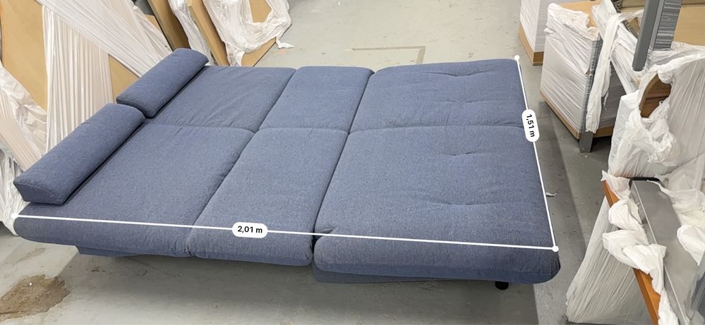 Sofa , funkcja spania,uzywana