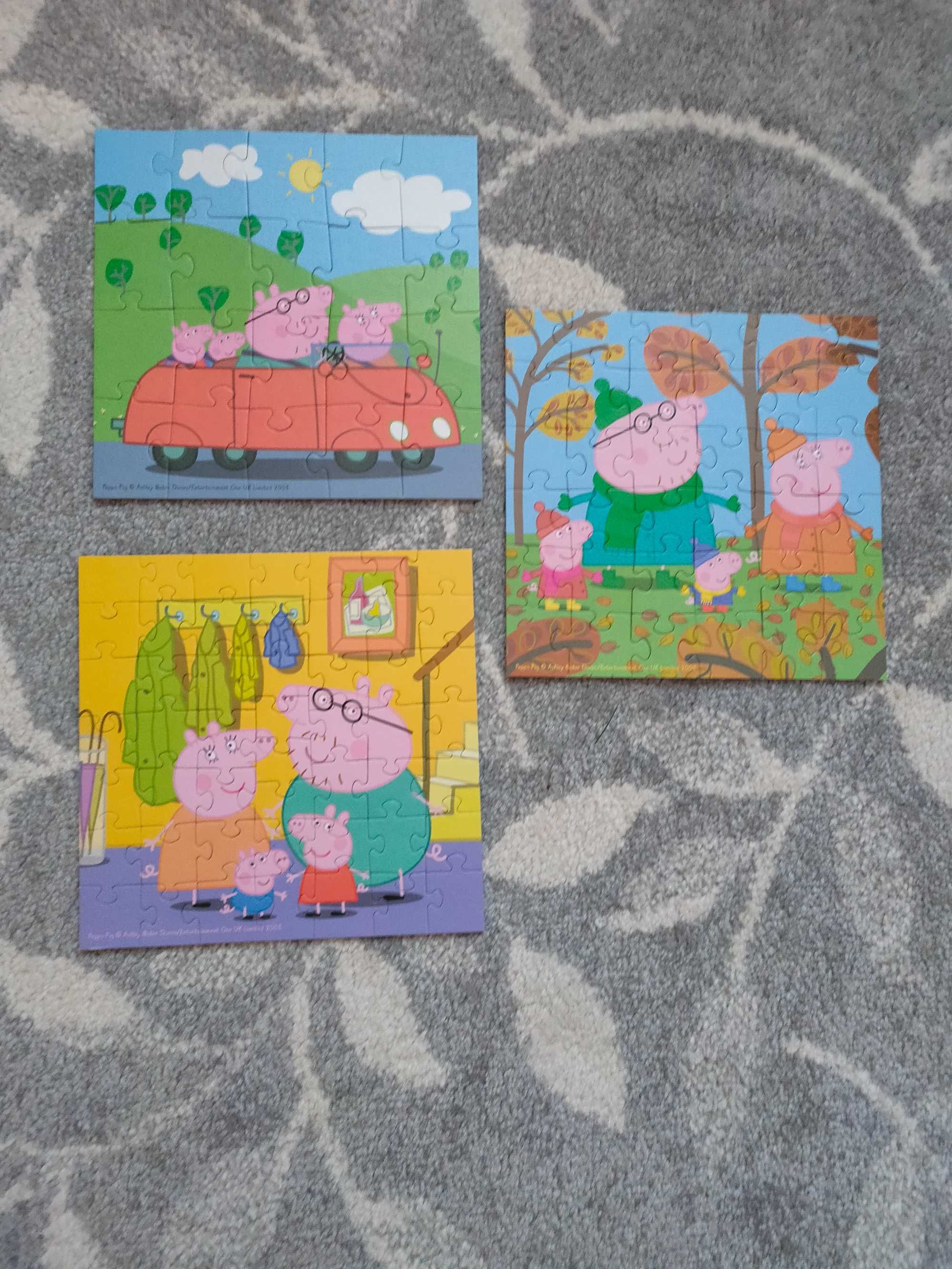 Puzzle Świnka Peppa