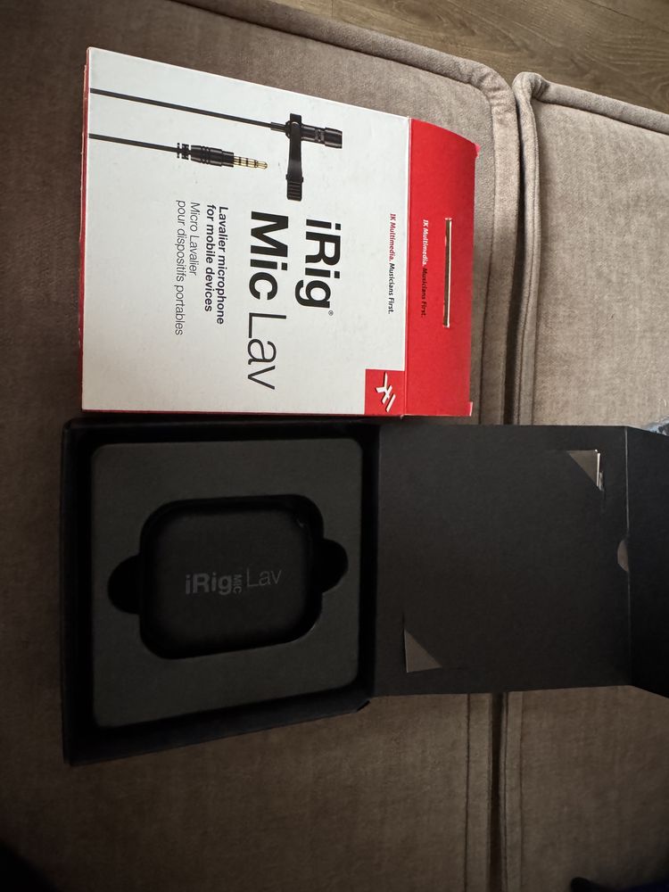iRig Mic Lav mikrofon pojemnościowy