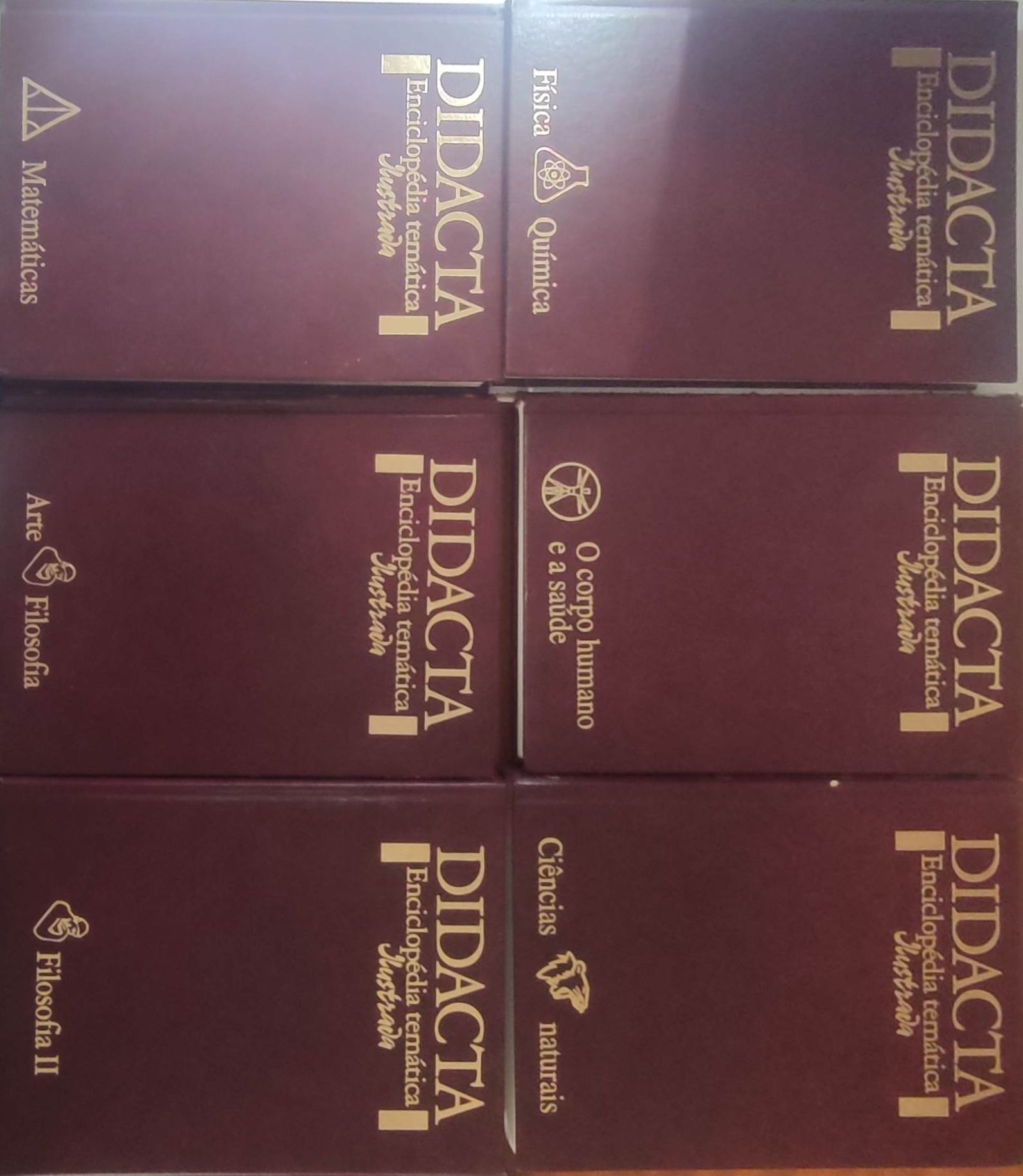 DIDACTA - Enciclopédia Temática Ilustrada - 7 vol. Ref: P VSO