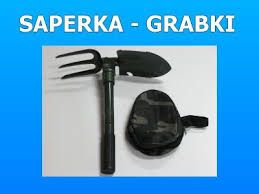 Saperki Saperka Grabki Piła Otwieracz Pokrowiec (2394)5w1 NAMIOT BIWAK